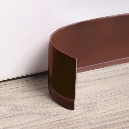 PVC PVC Self -adhesive, 200cm/8cm, brown