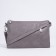 Bag Cross-Bodi with a zipper, gray color