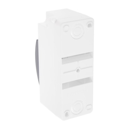Shield Luazon Lighting Shchrn-P-2, 2 modules, IP30, with a lid, hinged, plastic, white color-3