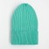 Hat for girls, mint color/unicorn, size 52-56