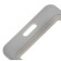 Baiga vertical, external 110x70 mm, internal 85x54 mm, gray