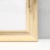 Photo frame plastic to worlds 25x35 cm, 642461-11, gold (plastic screen)