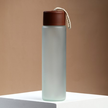 Water bottle, glass, color mix, 350 ml-8