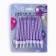 Candles for the cake, purple, 8 pcs.