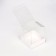 Packaging for confectionery, white, 8 x 8 x 9 cm