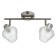 Economic light Lida 2x60W E14, satin 39x11x18 cm