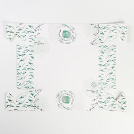 Capcake box, confectionery packaging, 6 cells “For you”, 23 x 16 x 7.5 cm-3