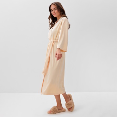 Women's robe KAFTAN PLUSHY p. 52-54, milk-1