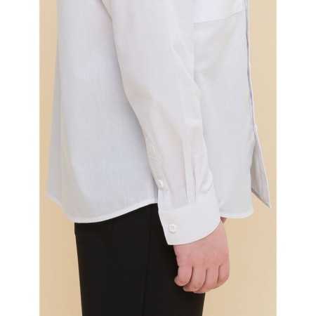 Surchachka upper for boys, height 128 cm, white color-7