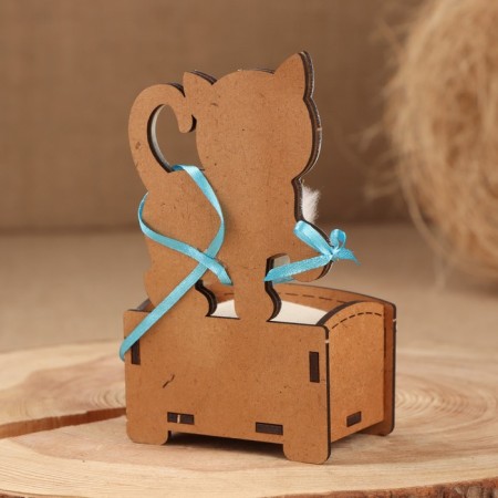 The needle "Assistant" 7x5.5x13.5, oak, white, tree-3