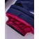 Ski costume for girls, blue color, height 104 cm