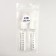 Storage set, 2 items, with a division scale, 100 ml, white/transparent color