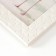 Photo frame plastic 15x20 cm "Rombs. Texture of wood" white 23.5x18.5 cm