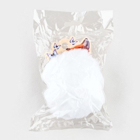 Fluffy keychain, children's “cute fluff”, 9 x 10 cm-5