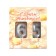 Candle in the cake jubilee "line" (set 2 in 1), number 65 /56, silver metallic, 6.5 cm