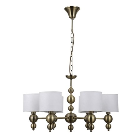 Ceiling light Gerhort G11094/6AB WT, 6x40W, E14, 80x64x64 cm, bronze color