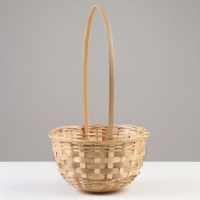Wicker basket, 20 x 11/35 cm, bamboo