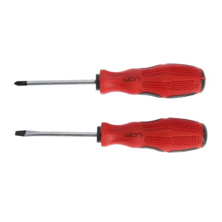 Set of scrap screwdrivers, magnet, two -component handles, PH1 and SL5 x 75 mm, 2 pcs.-1