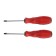 Set of scrap screwdrivers, magnet, two -component handles, PH1 and SL5 x 75 mm, 2 pcs.