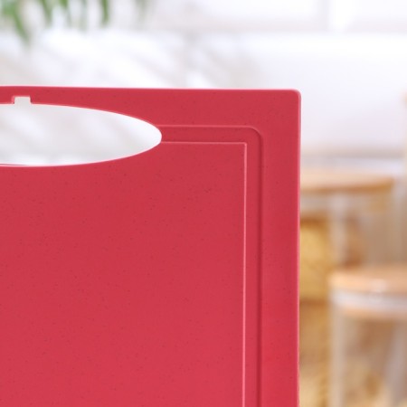 A set of cutting boards with markers on a stand, 4 pcs, color mix-2