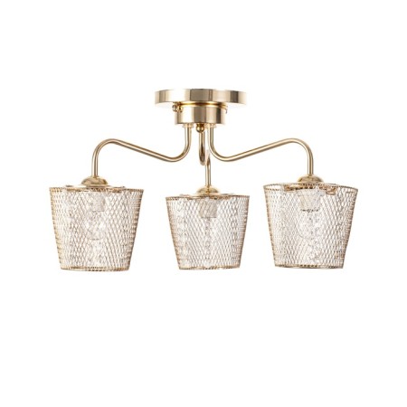 Laurah Laura 3x60W E27 Gold 54x54x29 cm.-4