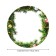 Grinding tablecloth "Christmas vignette", round, oxford, elastic band, size 140x140 cm, diameter 105-120 cm