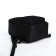 Youth backpack on lightning from textiles, external pocket, black color