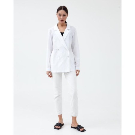 Jacket Women's Double -breasted Mist p. 42, white-5