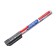 Marker-color (lacquer) 1.0 Brauberg Extra, reinforced by Nitro-base, alum, Serebryan 151965