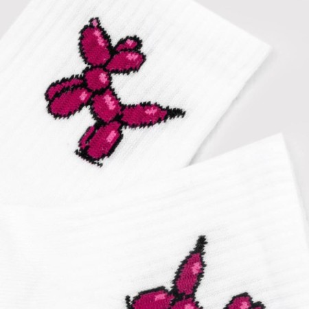 Women's socks, white color, size 23-25 ​​(36-38)-1