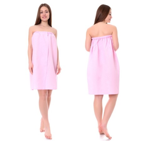 Neme for the sauna of wives (75x150), central rose, waffe 40g/m, HL100%