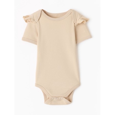 Body Children with ruffles Minaku "Nature", beige color, height 80-86 cm-11