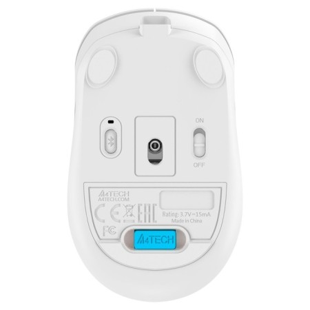 Mouse A4Tech FSTYLER FG10CS AIR White/Gray optical (2000DPI) Silent Wireless USB for 103385-9