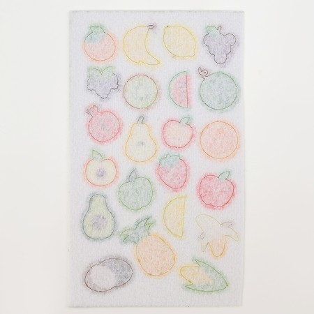 Frecking stickers "Fruits", 11 x 18.5 cm, 22 pcs-4