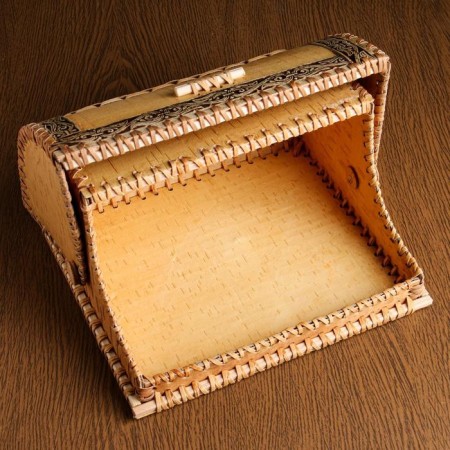 Bread "Berry", 24 × 20 × 15 cm, birch bark-3