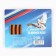 Georgievskaya tape on the substrate on May 9: Victory Day "Dove" 2.5 x 25 cm