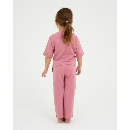 Пижама детская для девочки KAFTAN "Pink" рост 122-128 (34)-6