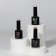 Nail varnish gel, set 3 pcs, 10 ml, lilac, red, pink