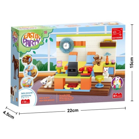 Constructor Spring "Cafe and Beast", 130 parts-2