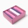 Set of terry towels Ethel Lilac 30x30 cm - 6 pcs, 100% cotton