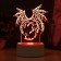 Light "Dragon" LED RGB from the network 14.2x9.5x16 cm Risalux