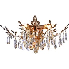 Lamp wall crystal Sofia 2XE14 40W, size 40x21x24 cm, color gold