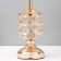 Highlight lamp with a backlight 16680/1 E27 40W RISALUX gold