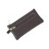 Key of zipper, length 14 cm, brown color