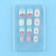 Children's overhead nails "Flamingo", 12 pcs