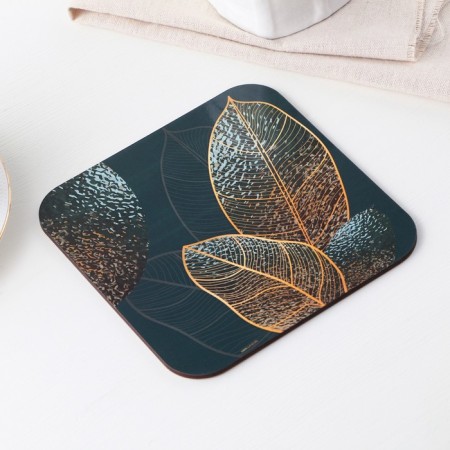 Hot square “leaves” stand, 15x15 cm-1