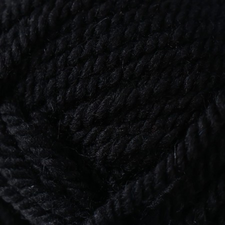 Yarn "Winter option" 95% implements, 5% acrylic volume 100m/100g (02-black)-3