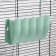 The outer hay feeder, 25 x 15.7 x 7 cm, green