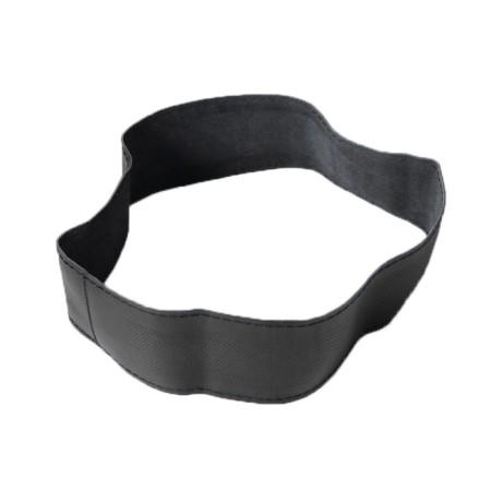 Cartage braid braid, 38 cm, Pu skin, anti -slip, black-2