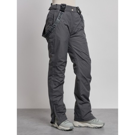 Semi -combinezone ski insulated female winter, size 44, color gray color-13